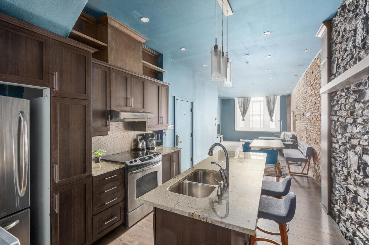 Boutique Lofts Notre Dame - Vieux Montrealアパートメント エクステリア 写真